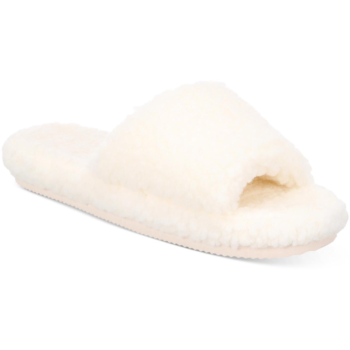 Dinnaa Cozy Faux Fur Slide Slippers