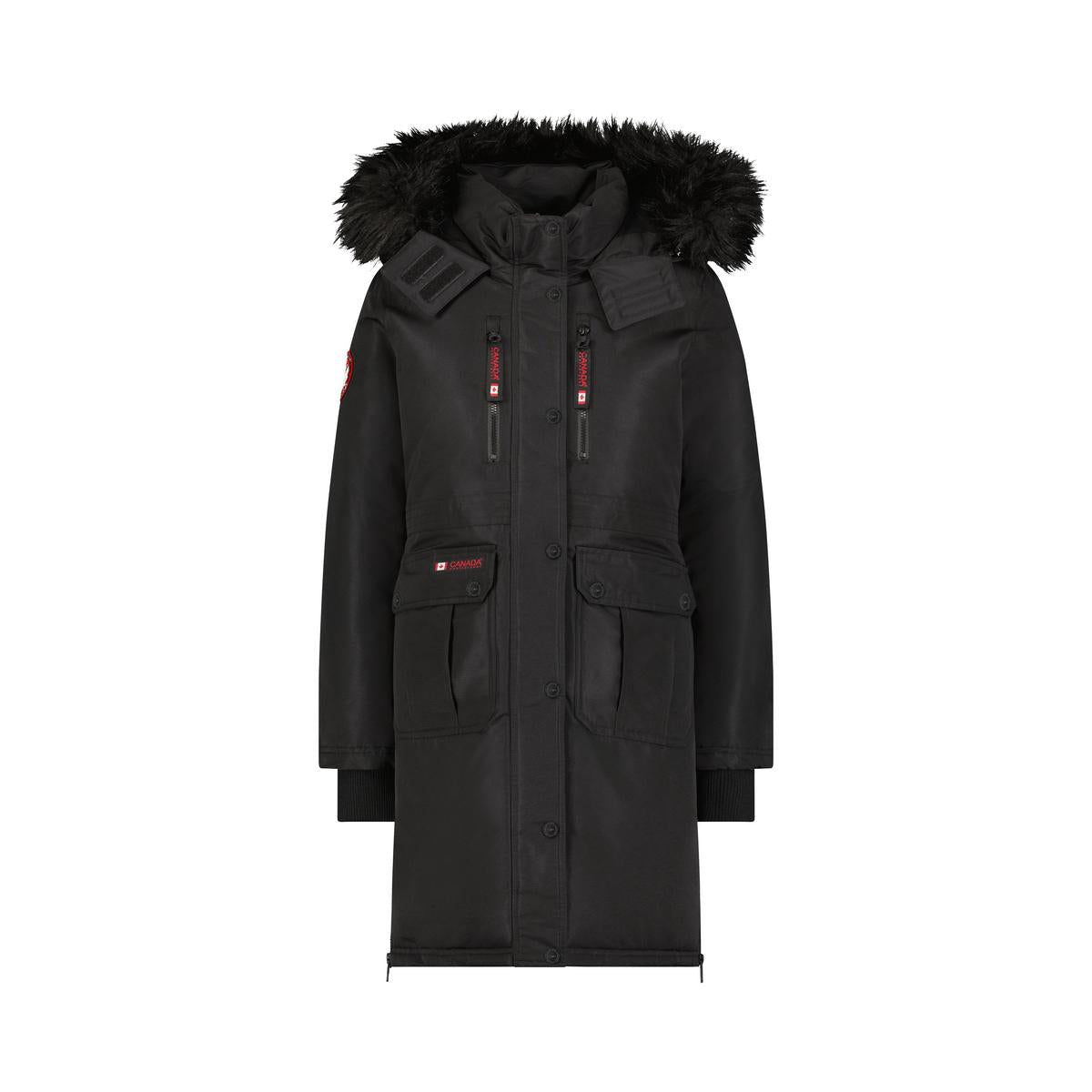 Heavyweight Dual Pocket Parka Coat