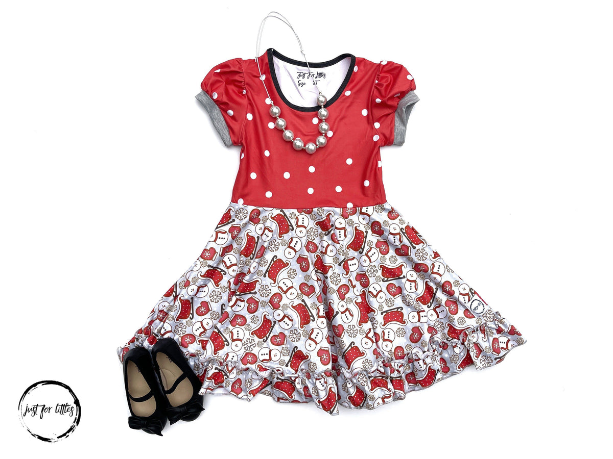 Snow Cute Twirl Dress