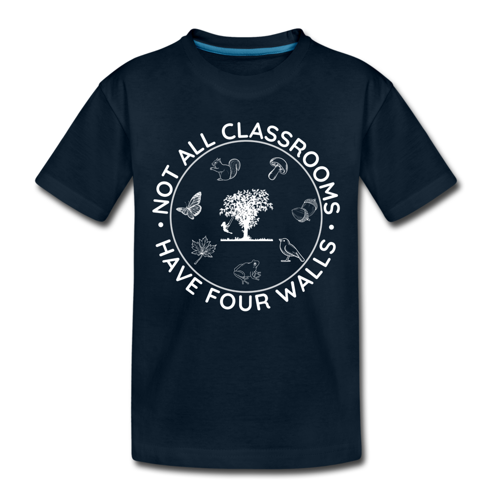 Not All Classrooms Have Four Walls Organic Toddler T-shirt (Size 4T)
