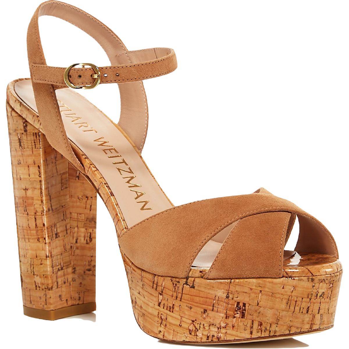 SOLIESSE Ankle Strap Platform Sandals