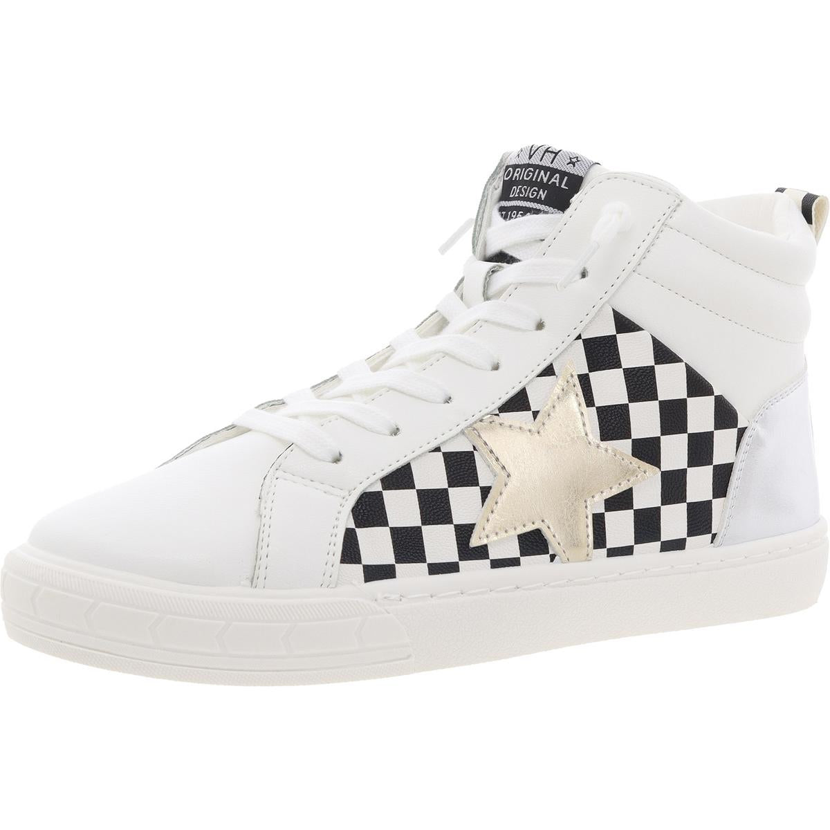 LEXI Cushioned Footbed Leather Casual And Fashion Sneakers