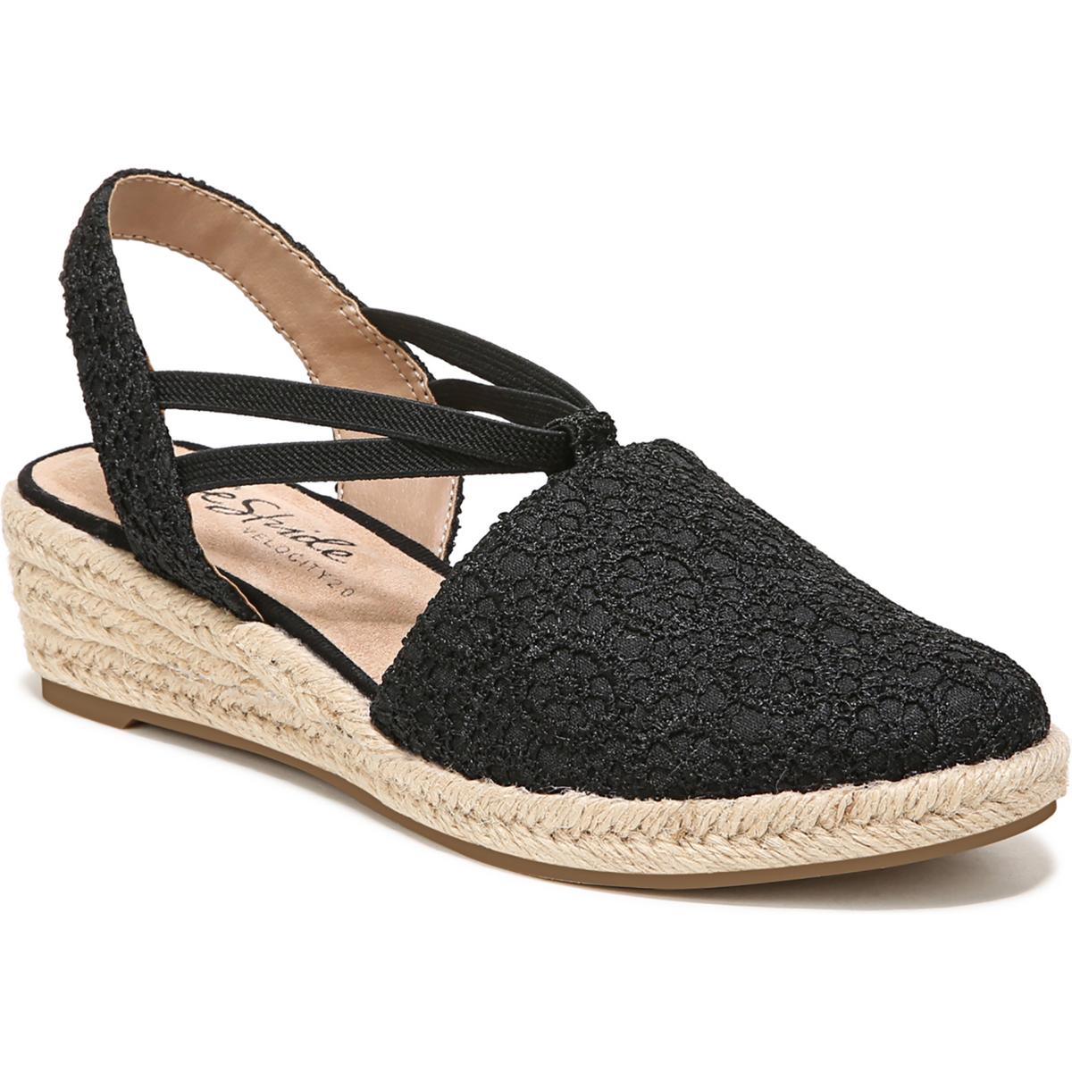 Katrina 2 Textured Round Toe Wedge Heels