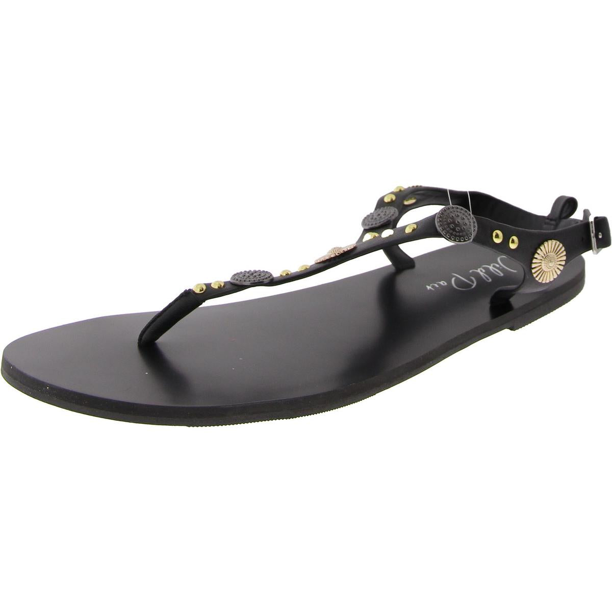 Earheart Embellished Adjustable Thong Sandals