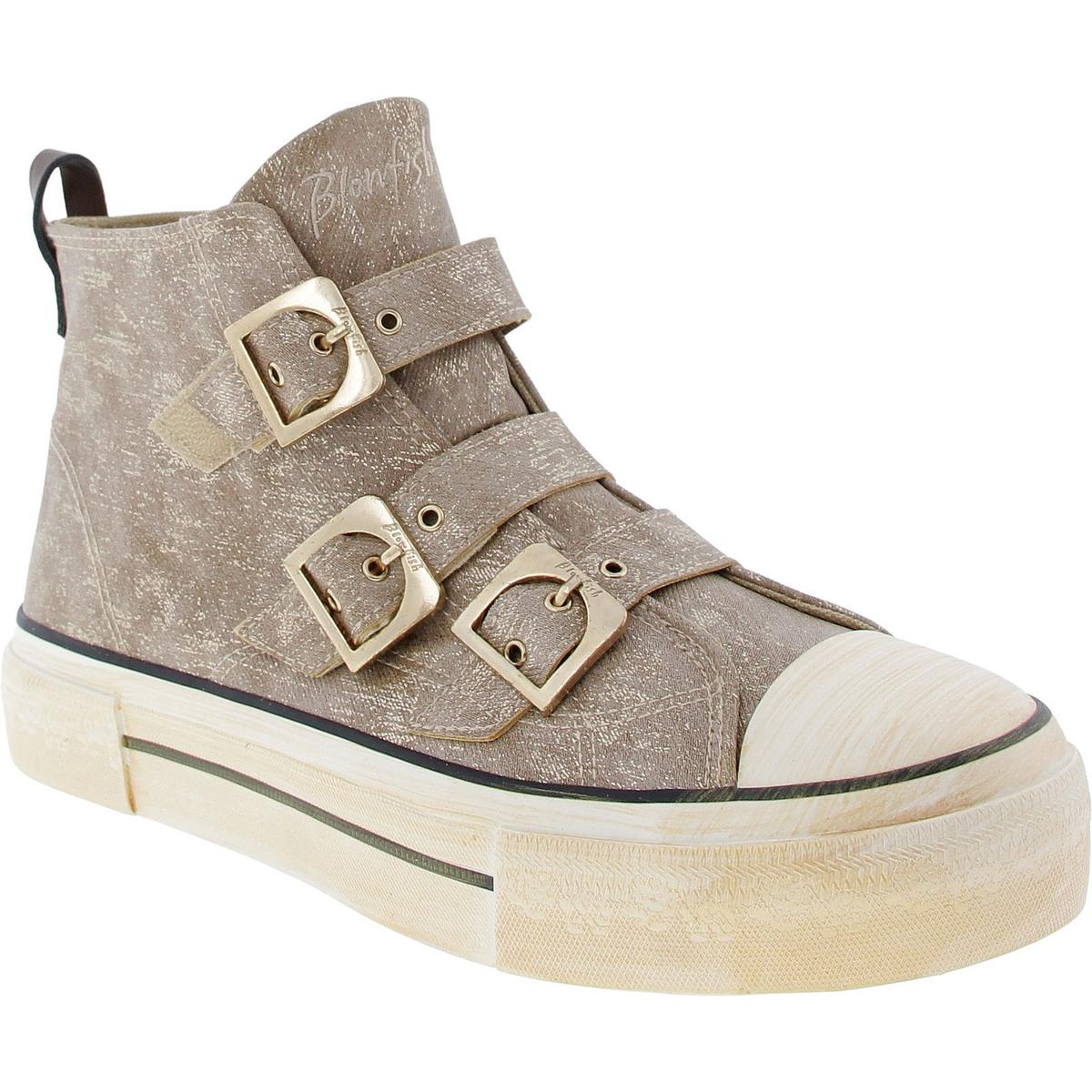 Knockout B Metallic Canvas Casual And Fashion Sneakers