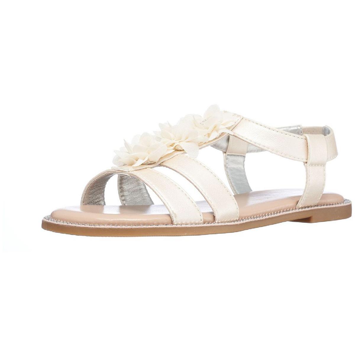 Girls Brianne Fiore Faux Leather Gladiator Sandals