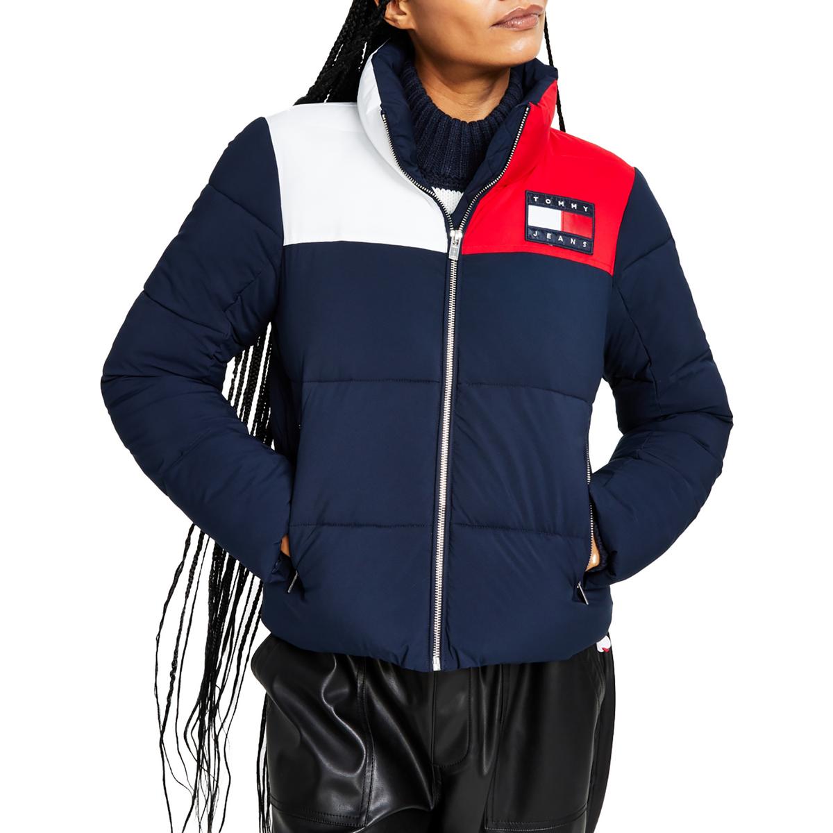 Colorblock Cold Weather Puffer Jacket