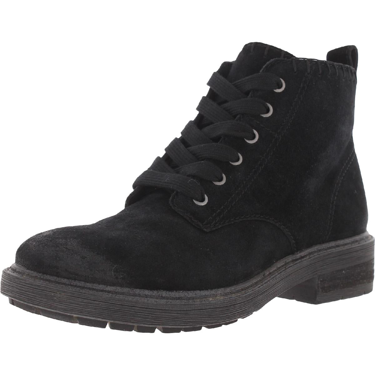 Paisle Lugged Sole Combat & Lace-up Boots