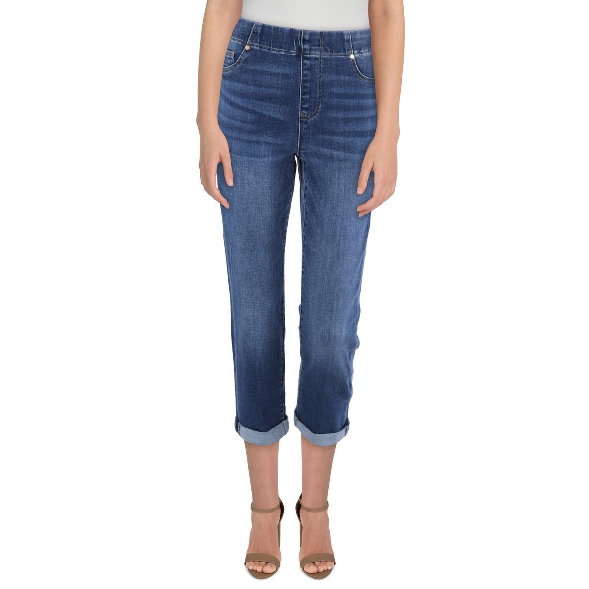 Faded Denim Skinny Jeans