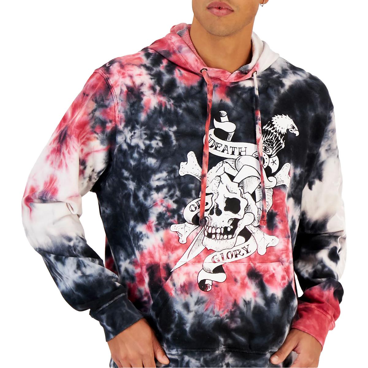 Skull Graphic Pullover Hoodie