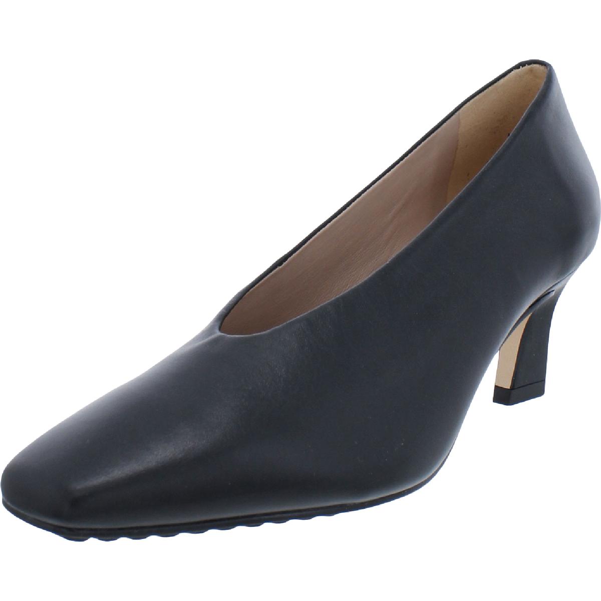 Sedona Leather Square Toe Pumps