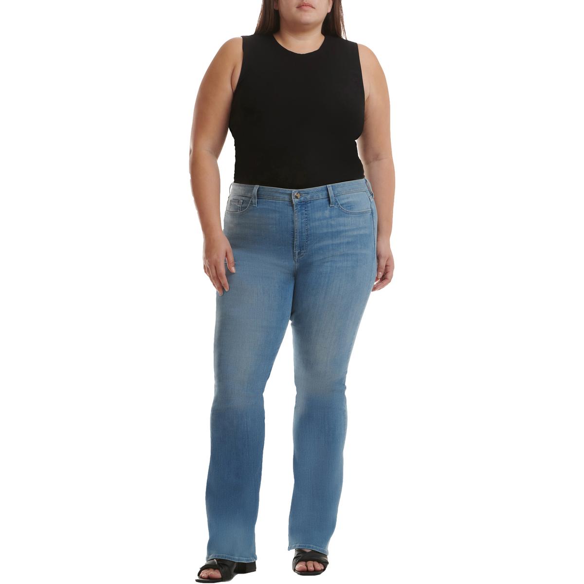 Slim Medium Wash Bootcut Jeans