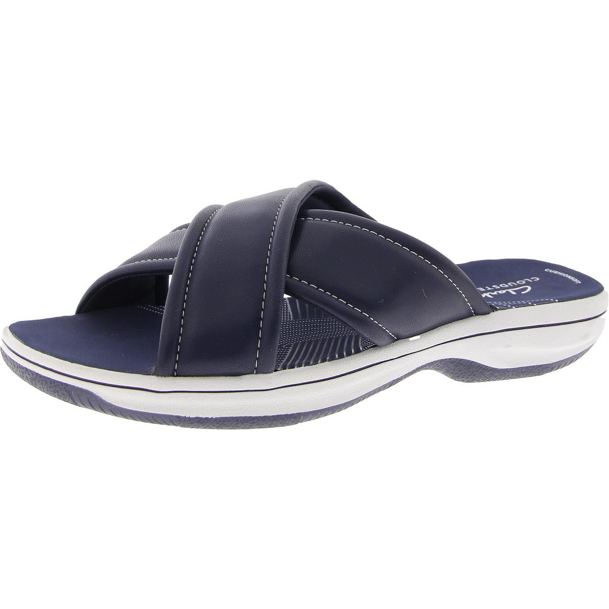 Breeze Sara Open Toe Lightweight Slide Sandals