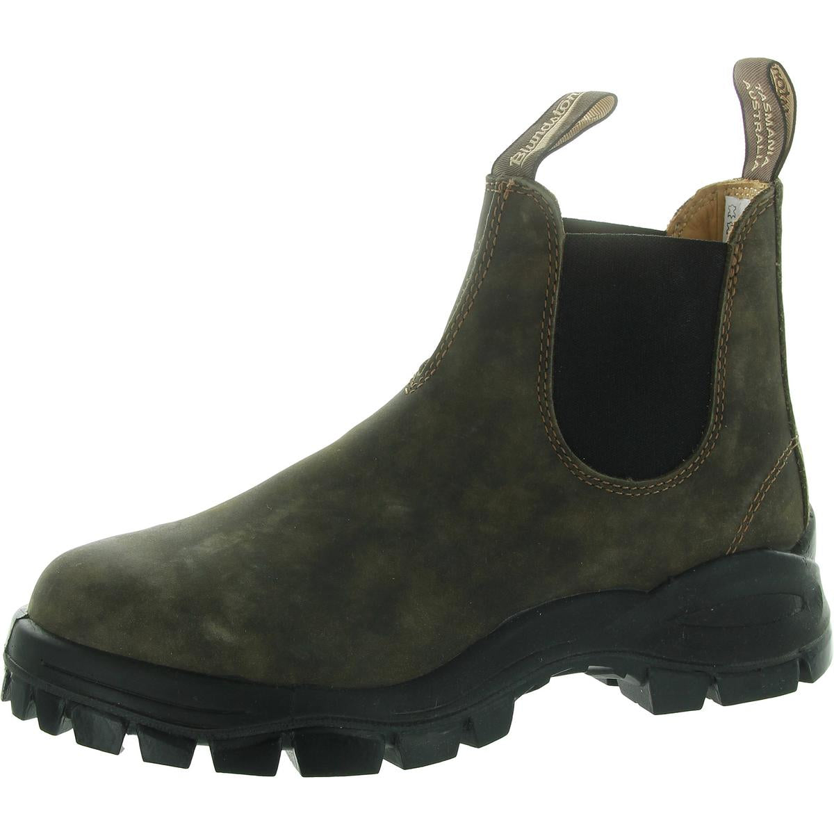 Laceless Leather Chelsea Boots