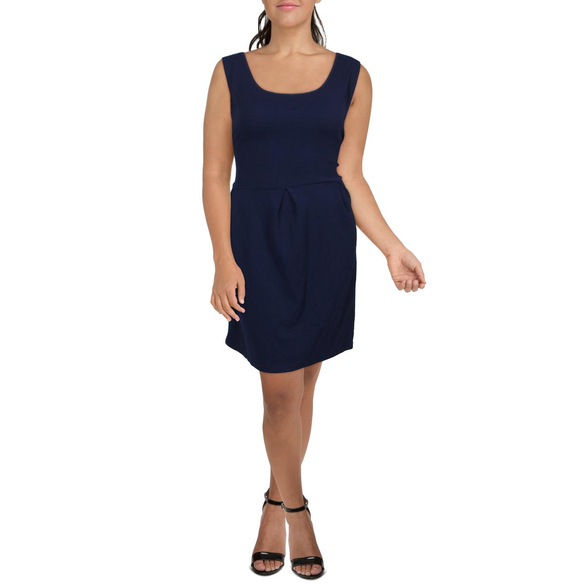 Plus Sleeveless Knee Midi Dress
