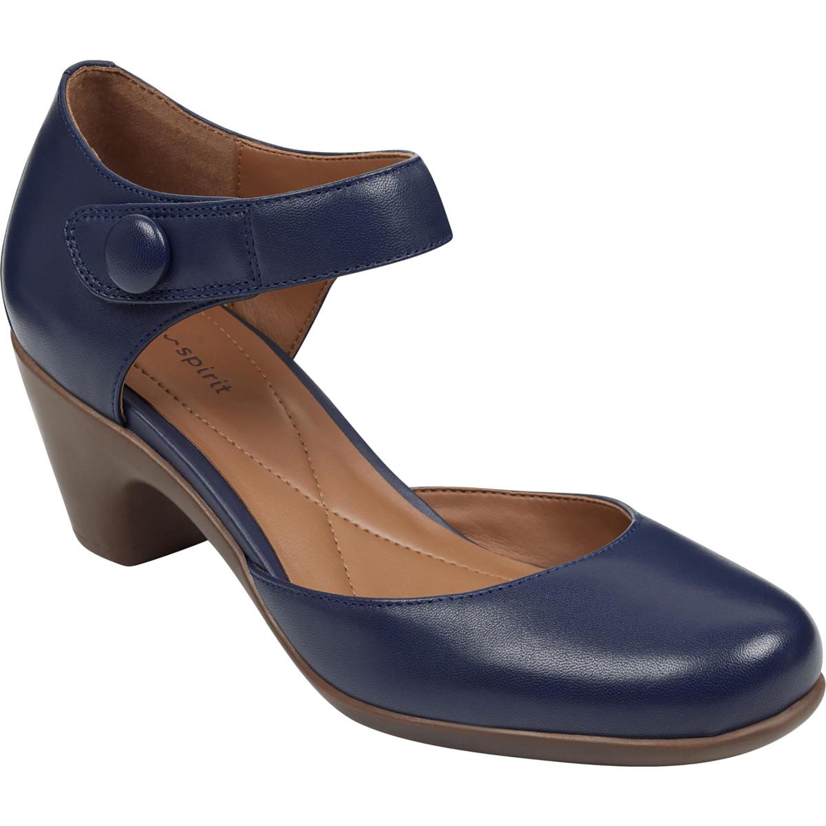 Clarice Cushioned Footbed Block Heel Mary Jane Heels