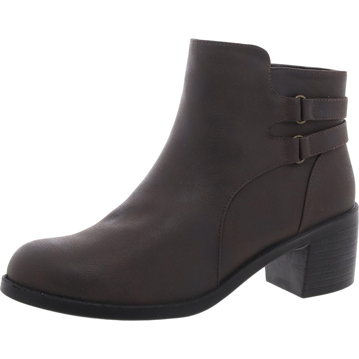 Murphy Booties Round Toe Ankle Boots