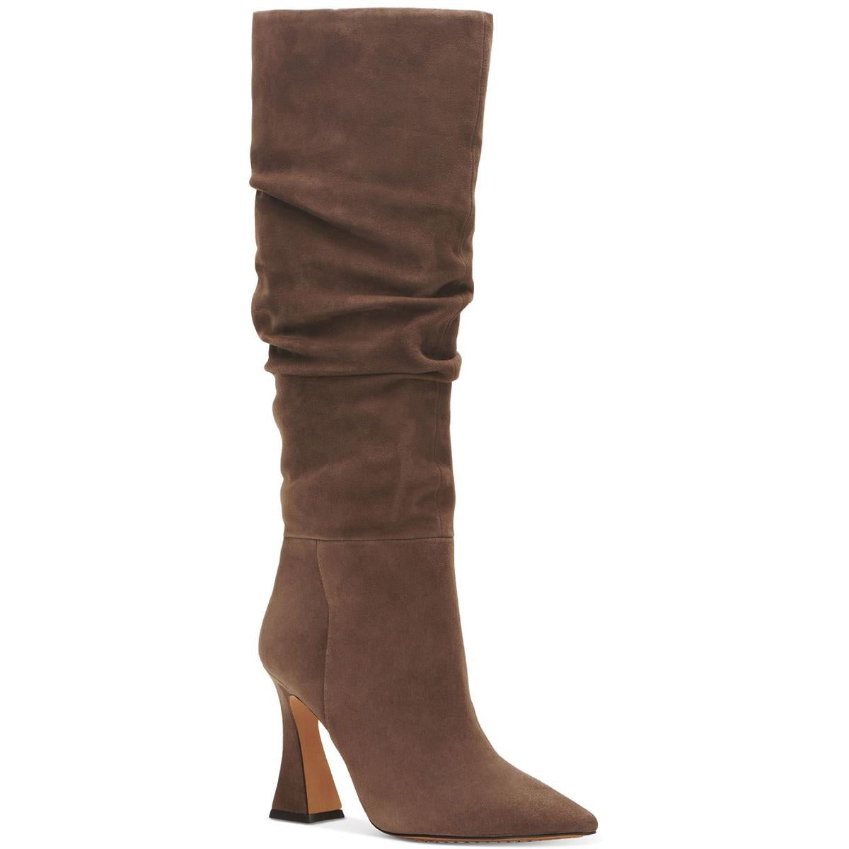 Alinkay Zipper Slouchy Knee-High Boots